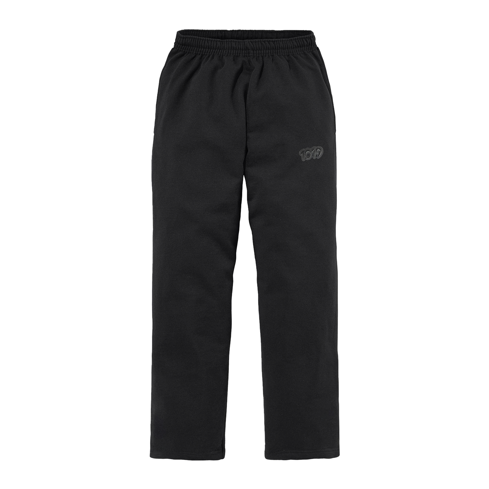 1019 Track Pants in Schwarz – Vorderansicht