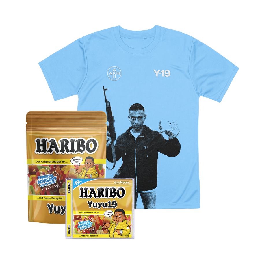 YUYU19 — HARIBO Album Bundle (CD & Trikot)